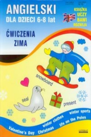 Kniha Angielski dla dzieci 6-8 lat Cwiczenia jesien + Cwiczenia zima 
