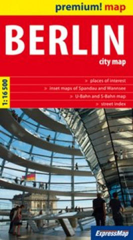 Nyomtatványok Berlin City Map 1:16 500 