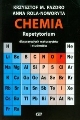 Book Chemia Repetytorium z plyta DVD K. M. Pazdro