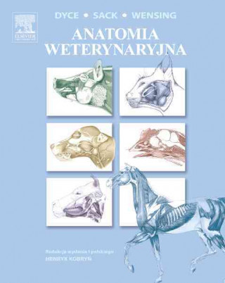 Kniha Anatomia weterynaryjna K. M. Dyce