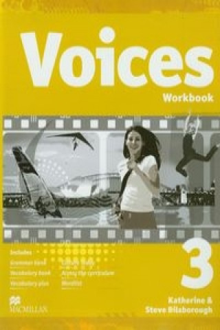 Książka Voices 3 Workbook + CD Katherine Bilsborough