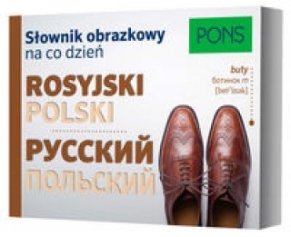 Kniha Slownik obrazkowy na co dzien polski-rosyjski 