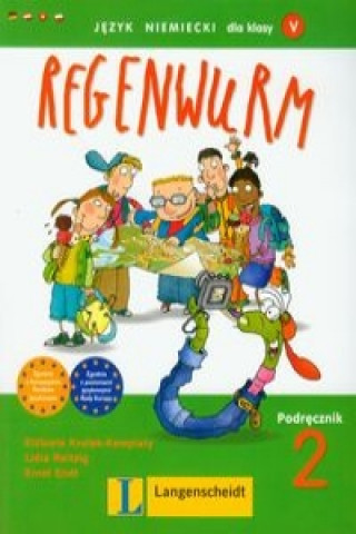 Kniha Regenwurm 2 Podrecznik z plyta CD Jezyk niemiecki Lidia Reitzig