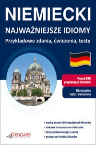 Kniha Niemiecki Najwazniejsze idiomy Łuniewska Krystyna