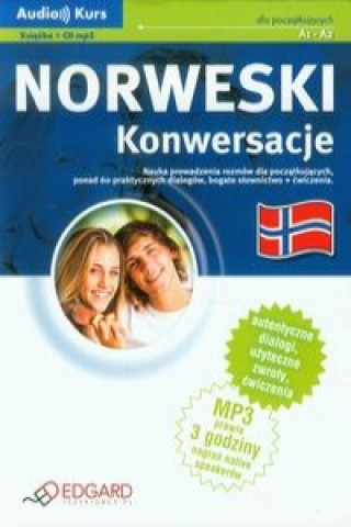 Kniha Norweski Konwersacje dla poczatkujacych + CD 