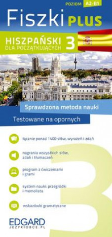 Articole de papetărie Hiszpanski Fiszki PLUS dla poczatkujacych 3 zbiorowe Opracowanie