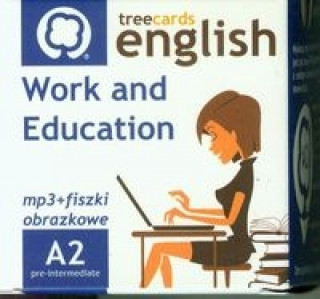 Książka Fiszki Work and Education + mp3 