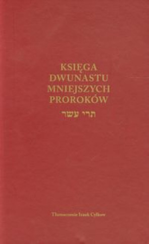 Könyv Ksiega Dwunastu mniejszych prorokow Izaak Cylkow