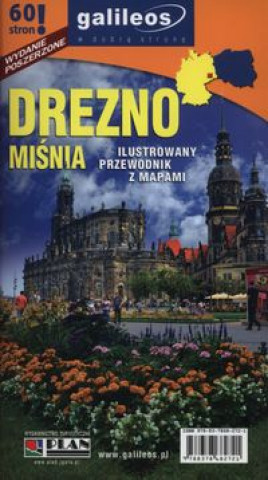 Könyv Drezno Misnia Ilustrowany przewodnik z mapami 