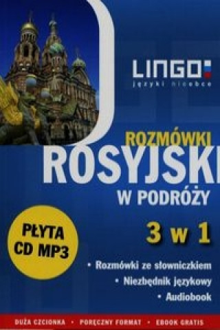 Carte Rosyjski w podrozy Rozmowki 3 w 1 + CD Miroslaw Zybert