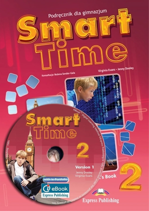 Könyv Smart Time 2 Podrecznik +ieBook Egzamin gimnazjalny Evans Virginia