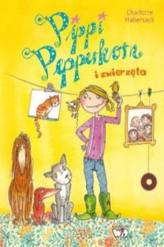 Könyv Pippi Pepperkorn i zwierzeta Charlotte Habersack