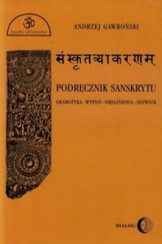Book Podrecznik sanskrytu Andrzej Gawronski