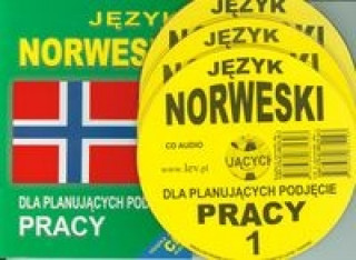 Kniha Jezyk norweski dla planujacych podjecie pracy + 3CD 