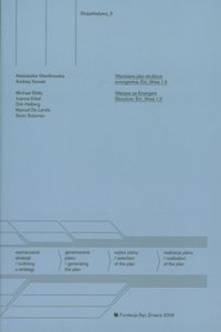 Kniha Ekspektatywa 3 Warszawa jako struktura emergentna Aleksandra Wasilkowska