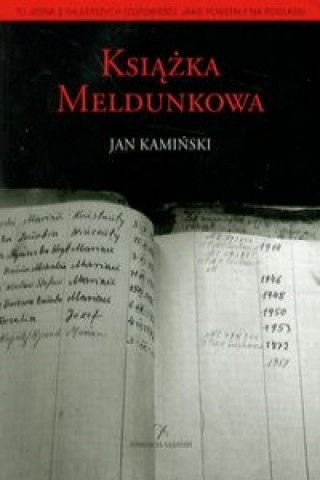 Carte Ksiazka meldunkowa Jan Kaminski