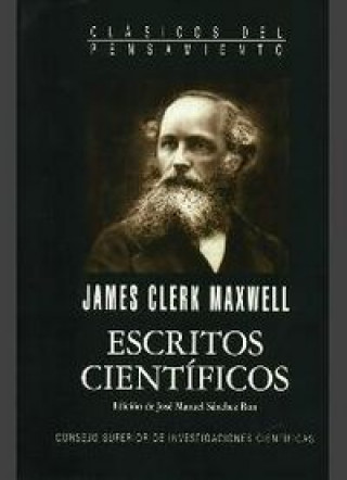 Kniha Escritos científicos James Clerk Maxwell