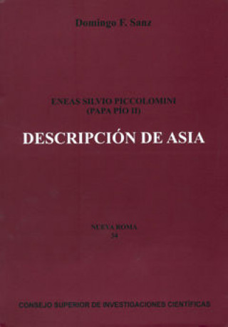 Книга Descripción de Asia Papa Pío II