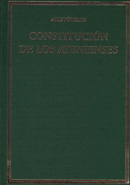 Книга Constitución de los atenienses Aristóteles