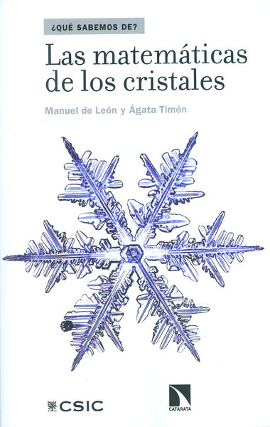 Carte Las matemáticas de los cristales Manuel de León Rodríguez