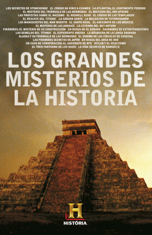 Kniha Los grandes misterios de la historia The History Channel Iberia