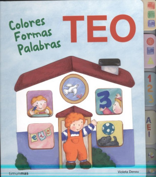 Kniha Aprende con Teo. Colores, formas, palabras Violeta Denou