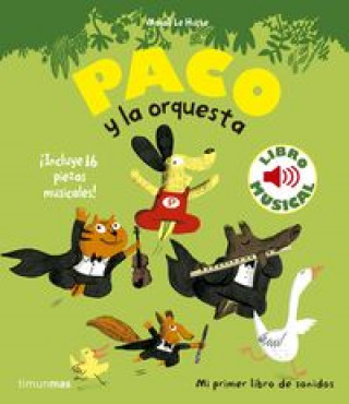 Książka Paco y la orquesta. Libro musical MARION BILLET