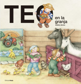 Könyv Teo en la granja VIOLETA DENOU
