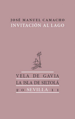 Kniha Invitación al lago José Manuel Camacho Vázquez