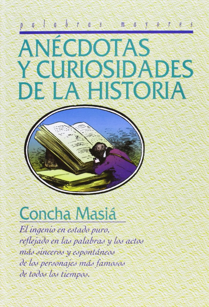 Książka Anécdotas y curiosidades de la historia Concepción Masiá Vericat