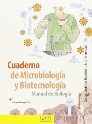 Книга Cuaderno de microbiología y biotécnica : manual de biología Carmen Canga Pérez