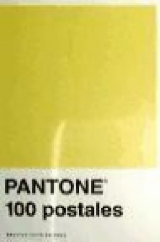 Kniha Pantone 100 postales 
