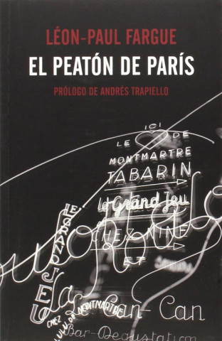 Könyv El peatón de París FARGUE LEON-PAUL