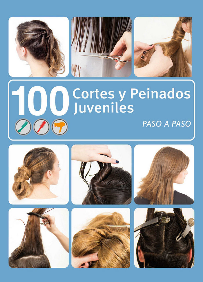 Kniha 100 cortes y peinados juveniles 