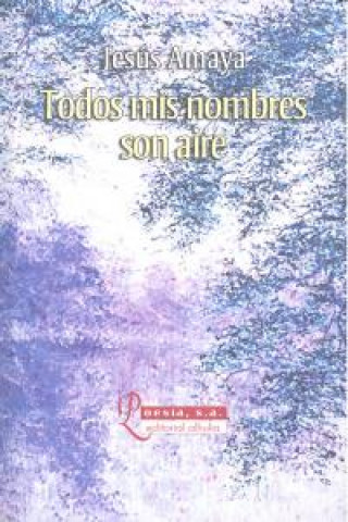 Libro Todos mis nombres son aire Francisco Jesús Amaya Vigil