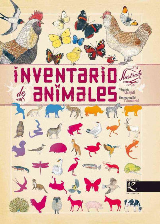 Livre Inventario ilustrado de animales Virginie Aladjidi