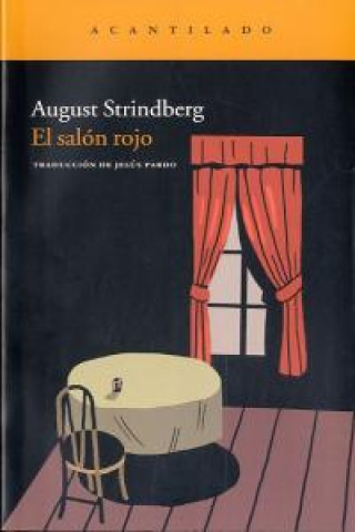 Kniha El salón rojo August Strindberg