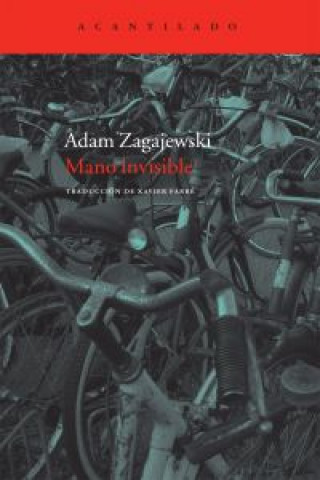 Książka Mano invisible Adam Zagajewski