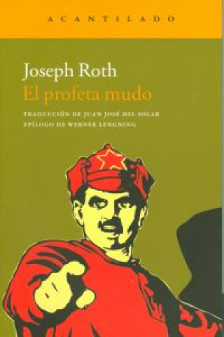 Kniha El profeta mudo Joseph Roth