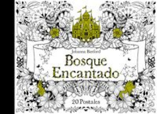 Carte Bosque Encantado : 20 postales Johanna Basford