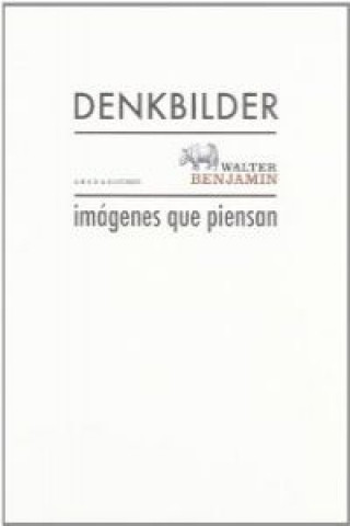 Kniha Imágenes que piensan Walter Benjamin