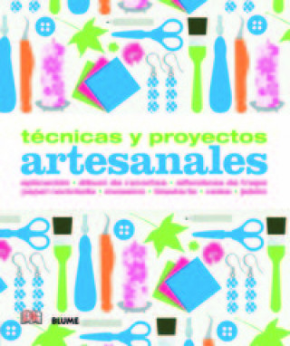 Carte Técnicas y proyectos artesanales : aplicación, álbum de recortes, alfombras de trapo, papel reciclado, mosaico, bisutería, velas, jabón Gemma Deza Guil