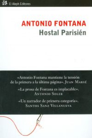 Książka Hostal parisién Antonio Fontana Gallego