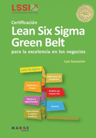 Carte Certificacion Lean Six Sigma Green Belt LUIS SOCCONINI