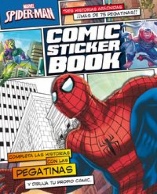 Buch Spider-Man. Comic Sticker Book 