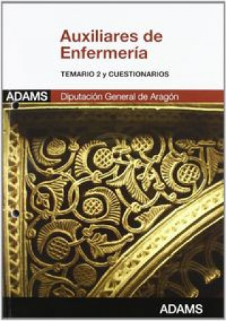 Carte Auxiliares de Enfermería, Diputación General de Aragón. Temario 2 y cuestionarios 