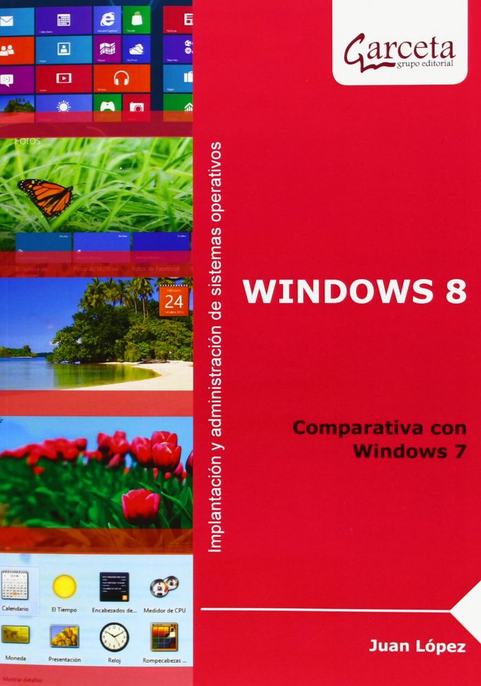 Książka WINDOWS 8 (COMPARATIVA CON WINDOWS 7) 