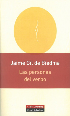 Kniha Las personas del verbo Jaime Gil de Biedma