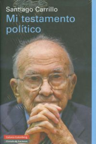 Book Mi testamento político Santiago Carrillo