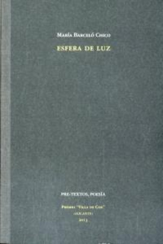 Książka Esfera de luz María Barceló Chico